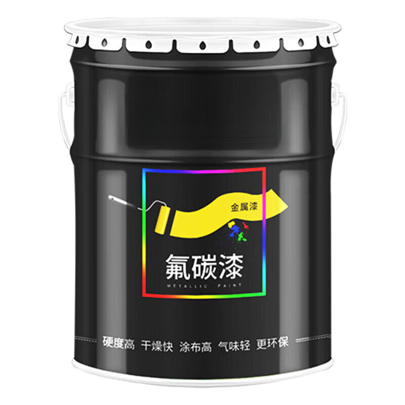 金属漆铁艺漆皱纹质感漆盗门铁栏杆漆机械快干锈锤纹漆 黑色桔纹漆